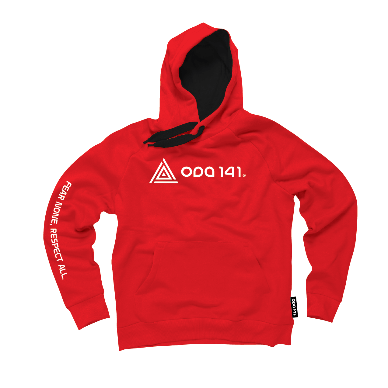 ODA 141 Original Logo Hoodie- Red